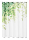 Kleine Wolke Shower Curtain, Polyester, Green, 120 x 200 cm