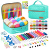Knitiss Crochet Kits for Beginners Adults, All-Inclusive Crochet Kit for Adults with 14 Size Ergonomic Crochet Hooks,12 Crochet Yarns Balls & Crochet
