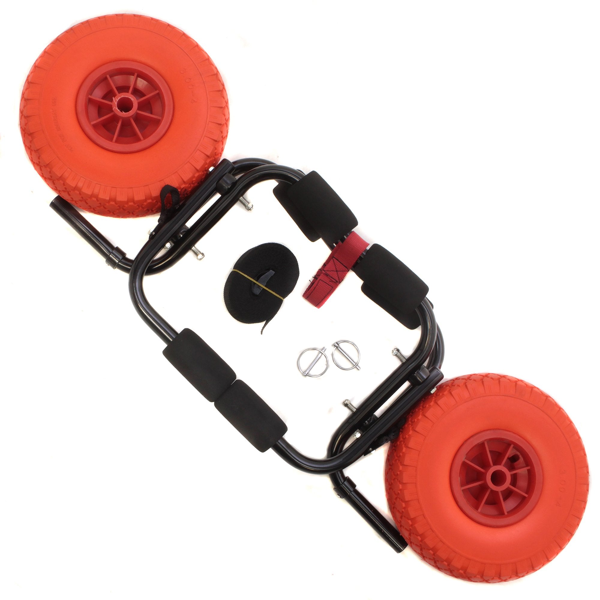 Conwy Kayak Foldable Canoe Cart Trolley 100kg Load Puncture Proof Tyres Canoe SUP Windsurf K3