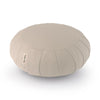 basaho CLASSIC Zafu Meditation Cushion | Organic Cotton | Buckwheat Hulls | Removable Washable Cover (Natural)