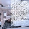 Y-Step 12Pcs Hanging Room Divider Screen, 0.2 inch Thick White Hanging Panels Screen for Home, Livingroom, Bedroom, Kitchen, Dining Room, Hotel,
