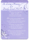 In Loving Memory - Of A Dearly Loved Pet - Grave/Graveside Memorial Card