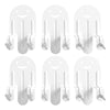Lutown-Teen Mattress Grippers Anti-Slip for Bed Frame, Mattress Holder in Place Gripper, Adjustable Non Slip Mattress Gaskets, 6 PCS, White