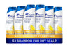 Head & Shoulders Citrus Fresh Anti Dandruff Shampoo for greasy hair, for daily use. Pack of 6x 250ml shampoo. Up to 100% Dandruff Protection,