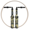 Velites Weighted Jump Rope for Crosstraining, Boxing and Fitness Earth 2.0 - Ideal for Maximizing Muscle Strength | Aluminium Rope (Kamo)