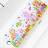 Gatphy Kids Bath Mat Non Slip Shower Mat, 100x40cm Extra Long Cartoon Baby Bathtub Mats Anti Mould Shower Tub Mats with Suction Cups Machine Washable