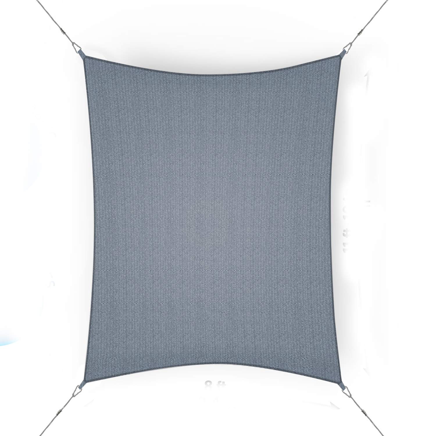 Coolaroo 473105 Ready to Hang Shade Sail, Steel