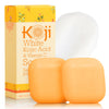 Koji White Kojic Acid & Vitamin C Brightening Soap, Hydrating Face & Body For Radiant Glow Skin, Nourishing, Moisturizing, Even Tone Cleansing Bar,
