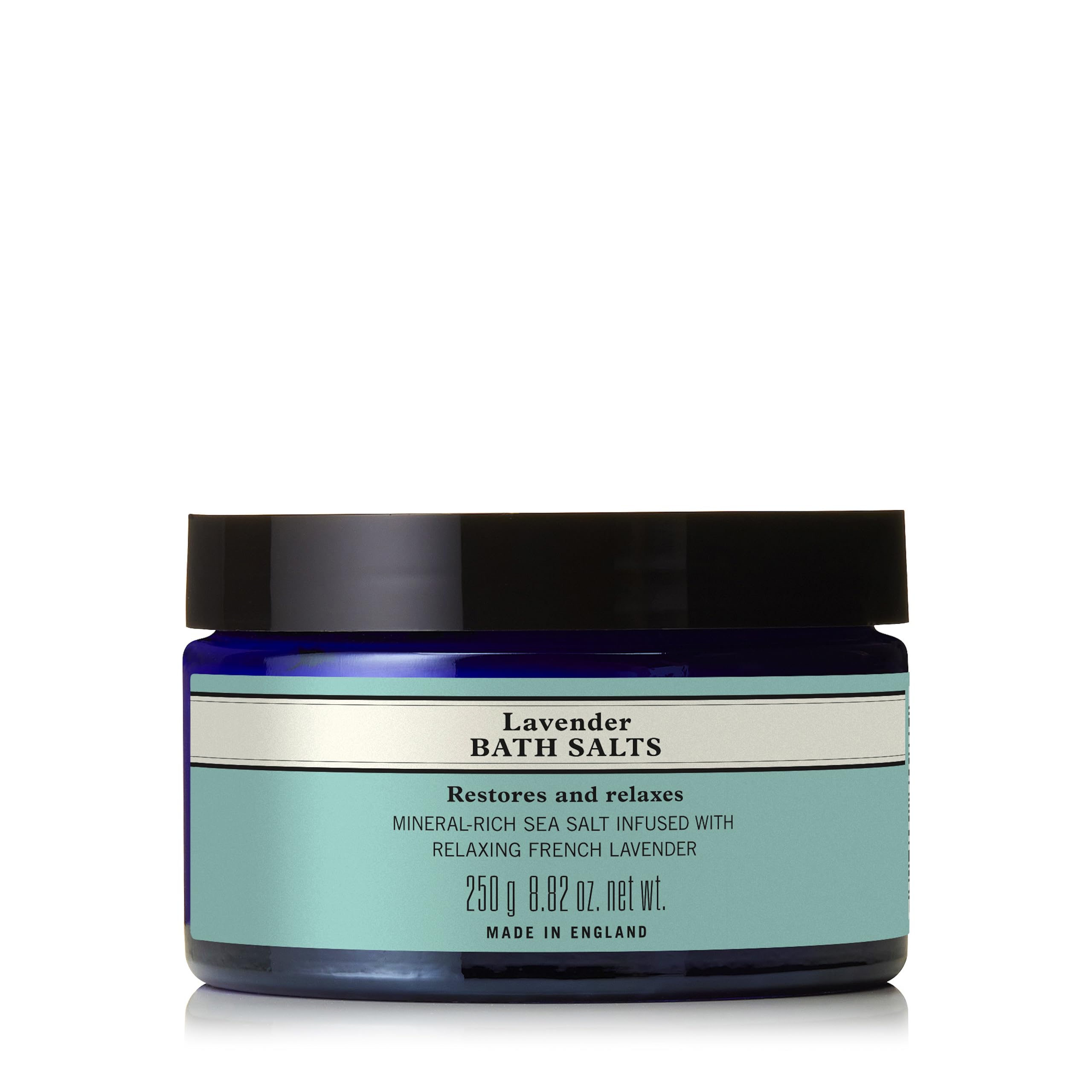 Neal's Yard Remedies Lavender Bath Salts, Calming & Restorative Salt Crystals with Essential Oils, Vegan & Cruelty-Free, 250g