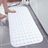 Bathroom Mat - Soft PVC Non Slip Shower Mat Non Slip Anti Mould Strong Grip with Suction Cups & Drain Holes - Antibacterial Easy Drying Mat (38 x 70