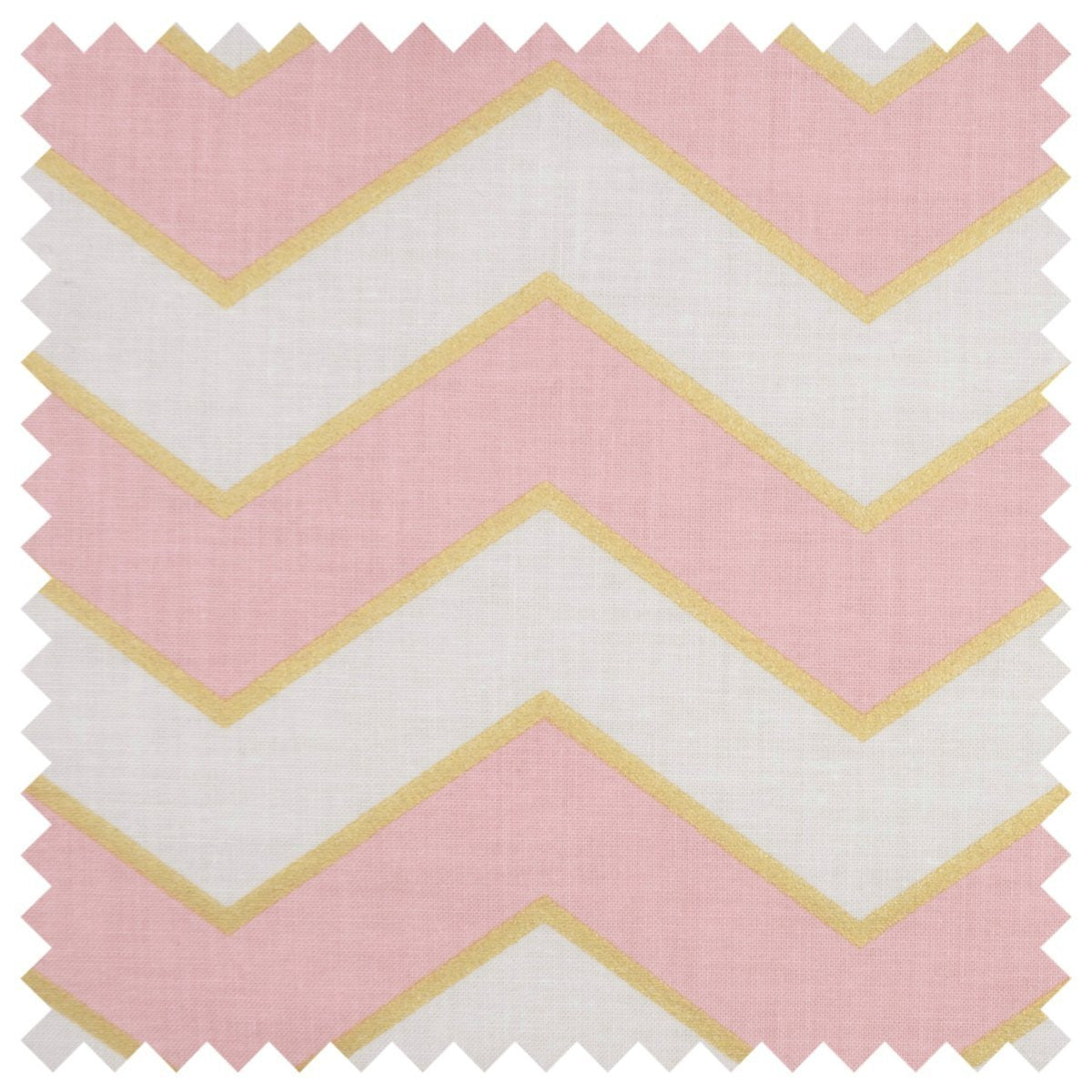 Hobby Gift 'Chevron Pearlised Blush' Small Rectangle Sewing Box 24 x 16 x 11cm (d/w/h)