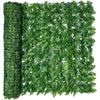 REOVE Artificial Ivy Privacy Fence, Green Plastic Leaf Fence Panels Artificial Leaf Screen Hedge Privacy Fence Roll Wall Landscaping for Outdoor Decor, Garden