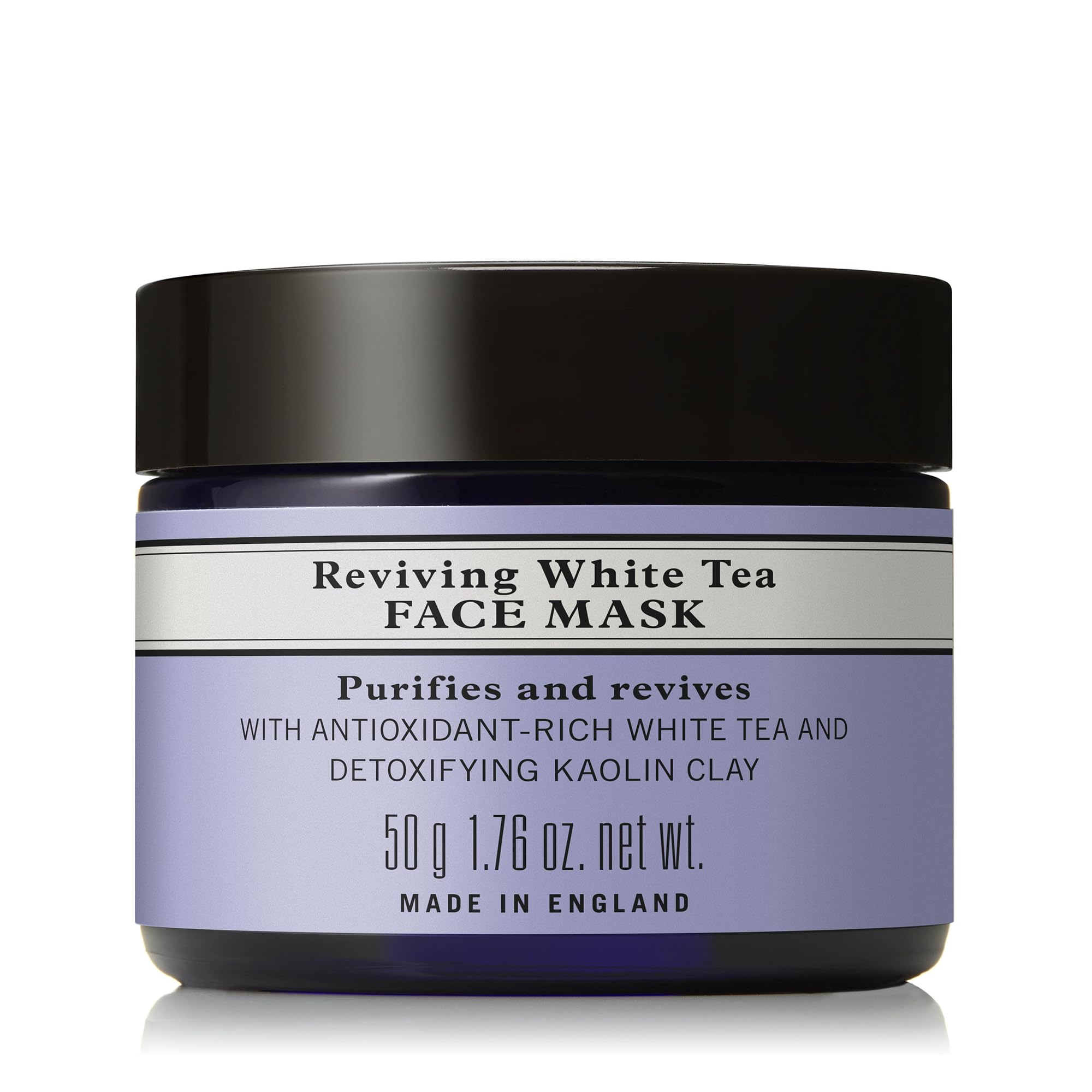 Neal's Yard Remedies Reviving White Tea Facial Mask, Purifying & Reviving Face Cleanser, Cruelty-Free, 50g