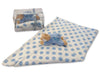 Babies Blue Soft 'Cute Baby Boy' Teddy Bear & Blanket - Boxed Gift Set