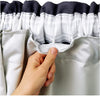 Kinfolk Textile Thermal Blackout Curtain Linings Pair 3 Pass Includes Curtain Hooks (90" x 90")