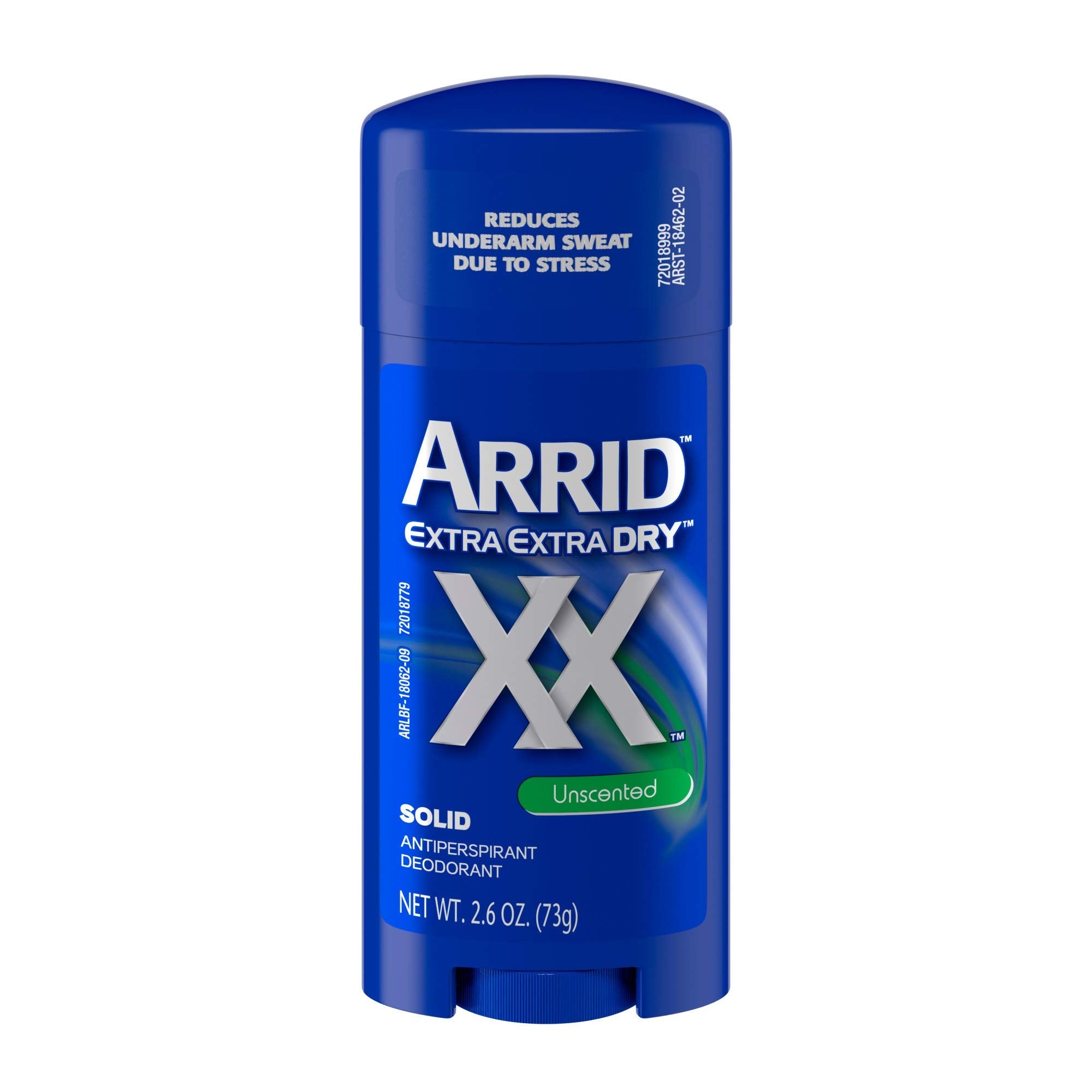 ARRID XX Anti-Perspirant Deodorant Solid Unscented 2.6 oz (Pack of 6)
