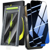 WSKEN for iPhone 16 Pro Max Privacy Screen Protector - [24?Anti Spy ][Auto Dust-Elimination] 3D Full Coverage Tempered Glass 9H Hardness Easy