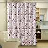 GONOVE Shower Curtain for Bathroom 180 x 200 cm Mildew Resistant Waterproof Polyester Fabric Geometric Shower Curtain Liner Long Washable Bath Curtain