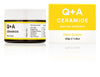 Q+A Ceramide Barrier Defence Face Cream (50g), Hydrating Moisturiser with Pineapple Ceramides, Pro Vitamin E and Squalane, Natural Face Care,