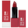3INA MAKEUP - Vegan - The Lipstick 248 - Rubi red - Highly Pigmented Shades - Moisturizing Creamy Texture - Smooth Formula - Intense Color - Shiny