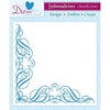 Crafters Companion Chantilly Corner - 8in x 8in Embossalicious Embossing Folder