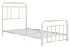 DHP Furniture Wallace Metal Bed, White Single
