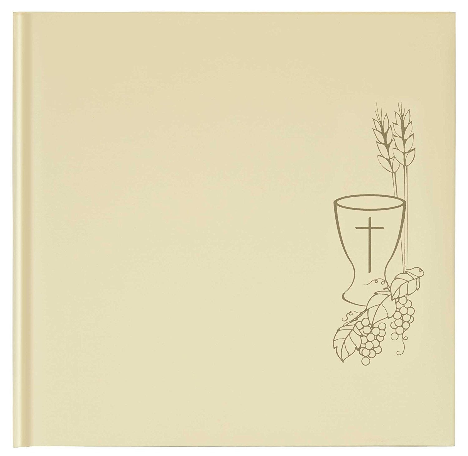 Innova Editions 40-Page Communion Book Bound Traditional Album, Cream