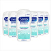 Sanex Expert Skin Health Moisturising Bath Soak 450ml 6 Pack - bath soak men and women - bath foam - advanced prebiotic formula - smooth and hydrated