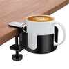 Creative Table Drink Holder, Desk Cup Holder Made of Aluminum Alloy, Adjustable Table Cup Holder Clamp, Desk Bottle Holder Easy to Install, Cup Holder