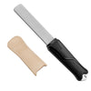 SHARPAL 127N Dual-Grit (Coarse 325 / Extra Fine 1200) Diamond Sharpening Stone with Leather Strop, Tool Sharpener for Knife, Axe, Lawn Mower Blade,