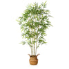 Kazeila Artificial Bamboo Tree Artificial Plants Tall Outdoor 160cm Fake PLants in Pot Large Artificial Plants Indoor for Home Office Garden