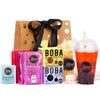 Bubble Tea Kit Syrup Gift Set with 6 Servings | Syrup + Tea + Boba Set | The TeaShed