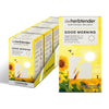 Good Morning Organic Lemon Balm Tea Bags with Ginseng & Turmeric ? 72 x Herbal Rosemary Tea ? Caffeine Free Flavoured Tea Bags Individually Wrapped ?