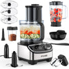 FIMEI Multifunctional Food Processor 1300W, 3 Speeds and Pulse Function, 3.5L Chopper, 1.5L Blender, Grinder, Citrus Juicer, Dough Kneader, Whisk,