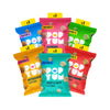 POPYUM Popcorn Variety Box 18-Pack of 23g Bags | Vegan, Gluten-Free Multipack Snacks | Dairy-Free, Low-Calorie Snack Pack | Movie Night Popcorn Box