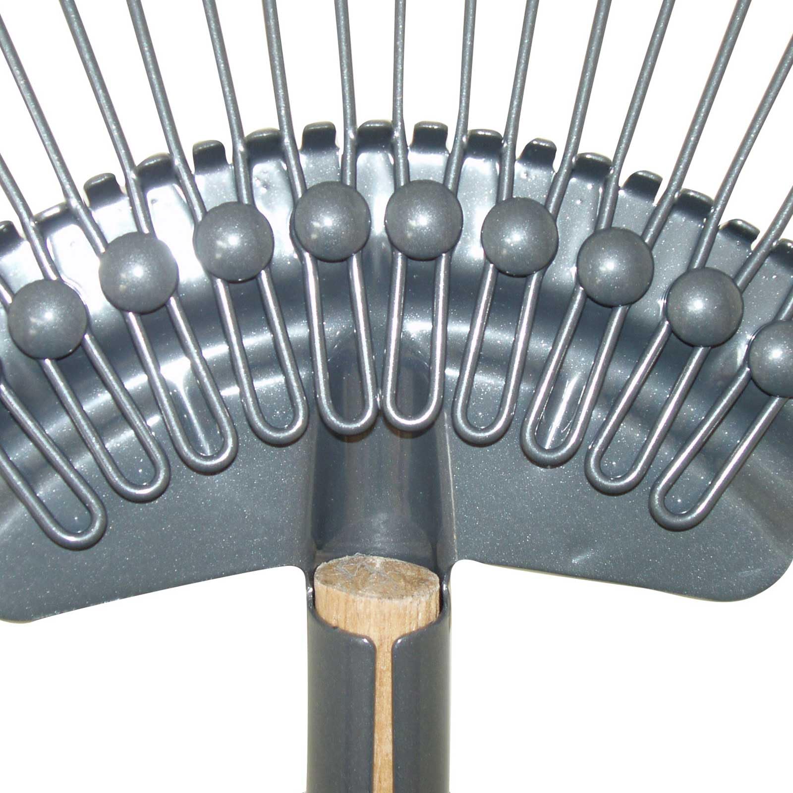 Spear & Jackson 3872HD Neverbend Professional Heavy Duty 48" Flexo Lawn Rake, Grey