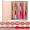 Beliky Girl 12 Colors Nude Liquid Lipstick Makeup Set Matte Velvet Non-Stick Cup Not Fade Long-Lasting Waterproof Pink Lip Gloss High Shine Lip