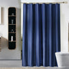 Lkw Ogechi Extra Wide Navy Blue Mildew Proof Shower Curtain 200x220 cm, 200/220/240 CM Drop Waterproof Polyester Bathtub Curtain, Washable Quick