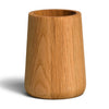 m?ve Oak Toothbrush Holder, Wood, Diameter 8 x 10.5 cm