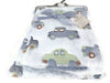 Baby Pram Blanket - Car Color Blue 683