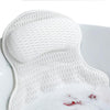 Bath Pillow for Bathtub,Non-SlipBath Pillow Luxury Soft Bathtub Pillows 4D Mesh Foam Tub Pillow Bath Cushion with Anti-Slip Suction Cup Fits All