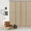 GoDear Design Room Dividers Screen 116 cm-218 cm W x Up to 243 cm H, Extendable 4 Panel Sliding Track Privacy Screens Hanging Room Divider, Panel