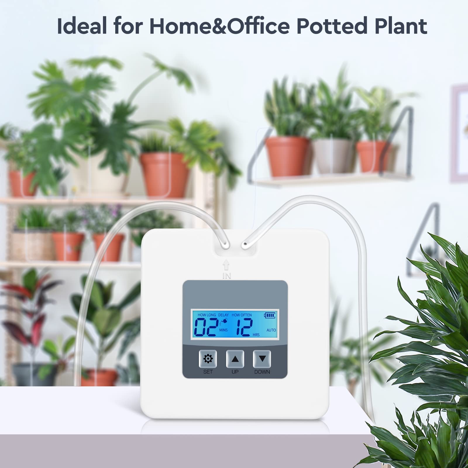Landrip DIY Automatic Watering System,Automatic Irrigation System, Holiday Plant Watering Automatic Plant Waterer for Indoor Potted Plants,Gift for