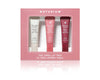 Naturium The Viral Lip Trio - Phyto-Glow Lip Balm With Shea Butter & Squalane, Sheer Tinted Color, Clear, Petal, Jam, 3 x 0.34 fl oz