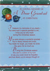 Grandad Graveside Memory Card. Remembering A Special Grandad at Christmas time. Christmas Memory Card Grandad