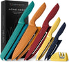 Home Hero Ultra-Sharp Stainless Steel Kitchen Knife Set - Chef Knives Set (11 pcs Set - Multi-Colour with Sheath)