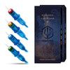 UPTATSUPPLY POSEIDON V3 Tattoo Cartridge Needles 30Pcs with Membrane Safety Cartridges Disposable for Tattoo Artists Curved/Round Magnum (1209RM)