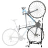 CyclingDeal Upright Bike Stand - Premium Quality Vertical & Horizontal Adjustable Bicycle Floor Parking Rack - Safe & Secure for Storing MTB Road