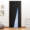 URBZUE Magnetic Thermal Door Curtain 90x210cm, Thickened Draught Proof & Energy Saving Door Cover, Waterproof Oxford Fabric, Magnetic Closure, Pet