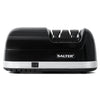 Salter 728 BKXR Electric Knife Sharpener - Two Stage Sharpening, Diamond Coating, Kitchen Knife & Blade Sharpener, Alternative Whetstone Tool, Safety